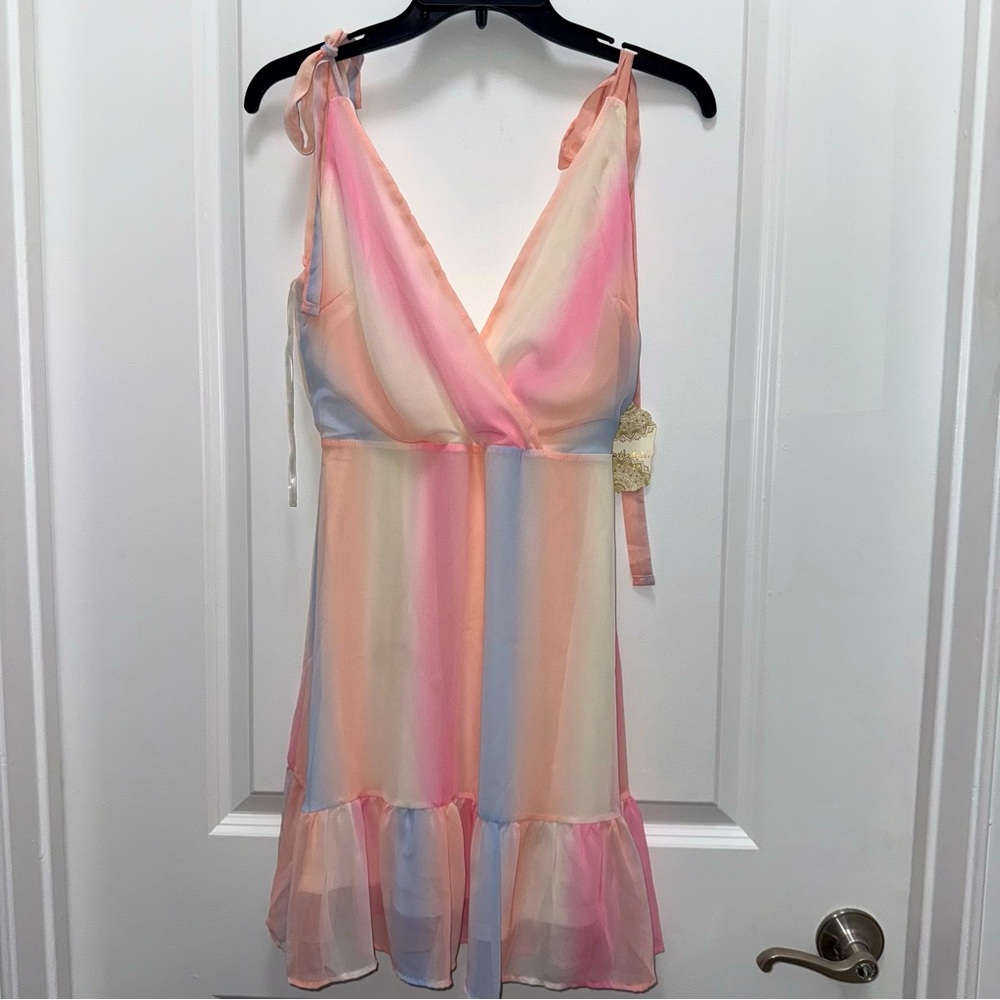 NWT Altar’d State Pastel Mini Dress